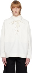 System Off-White Lace-Up Shirt