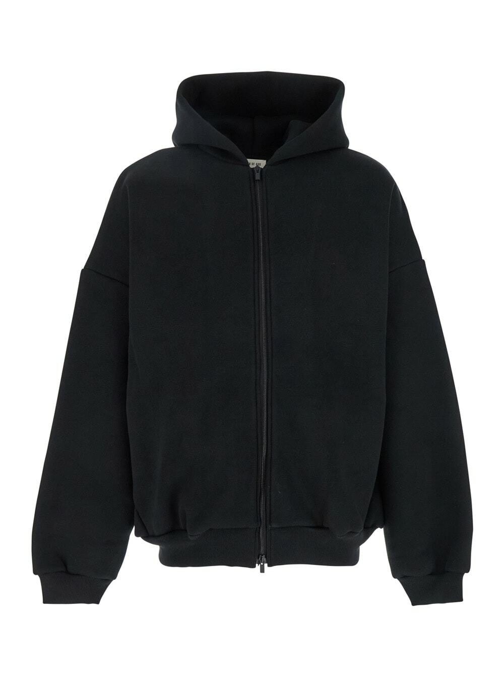 Fear of God - Eternal Logo-Flocked Cotton-Jersey Hoodie