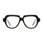 Kuboraum Maske K37 Bm Black Matt Glasses