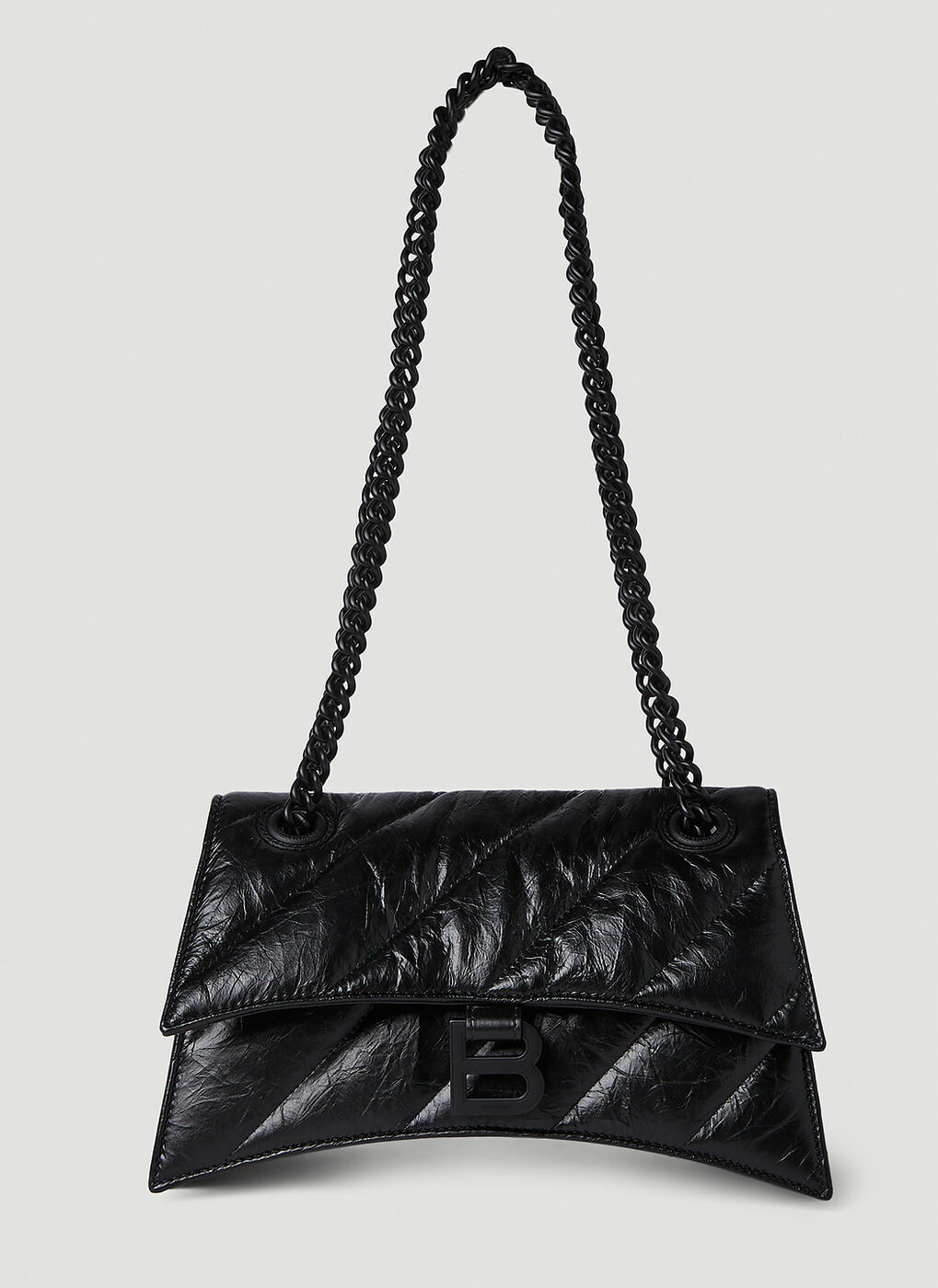 Balenciaga Women's Monaco Medium Chain Shoulder Bag - Black