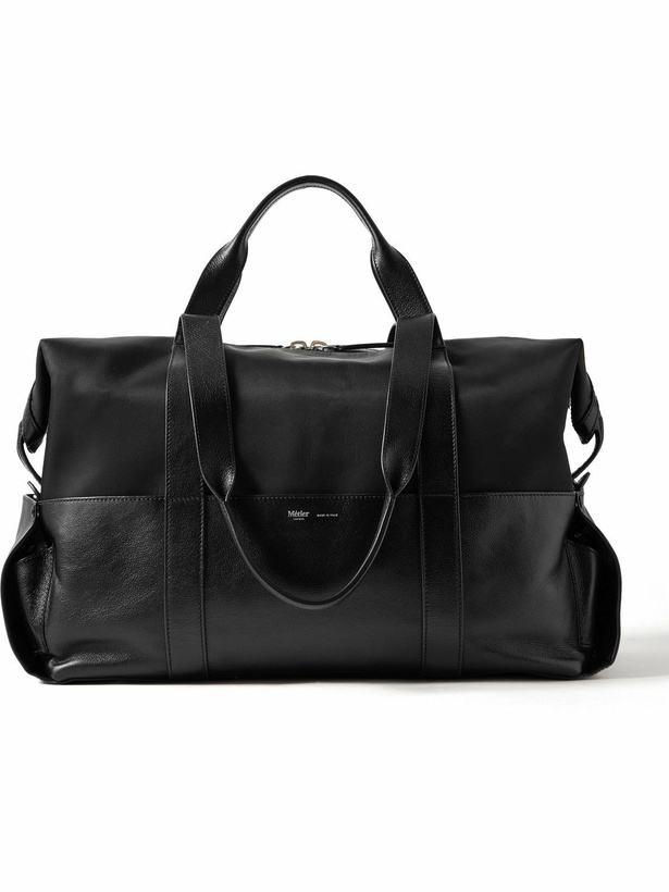 Photo: Métier - Heist Full-Grain Leather and Nylon Holdall
