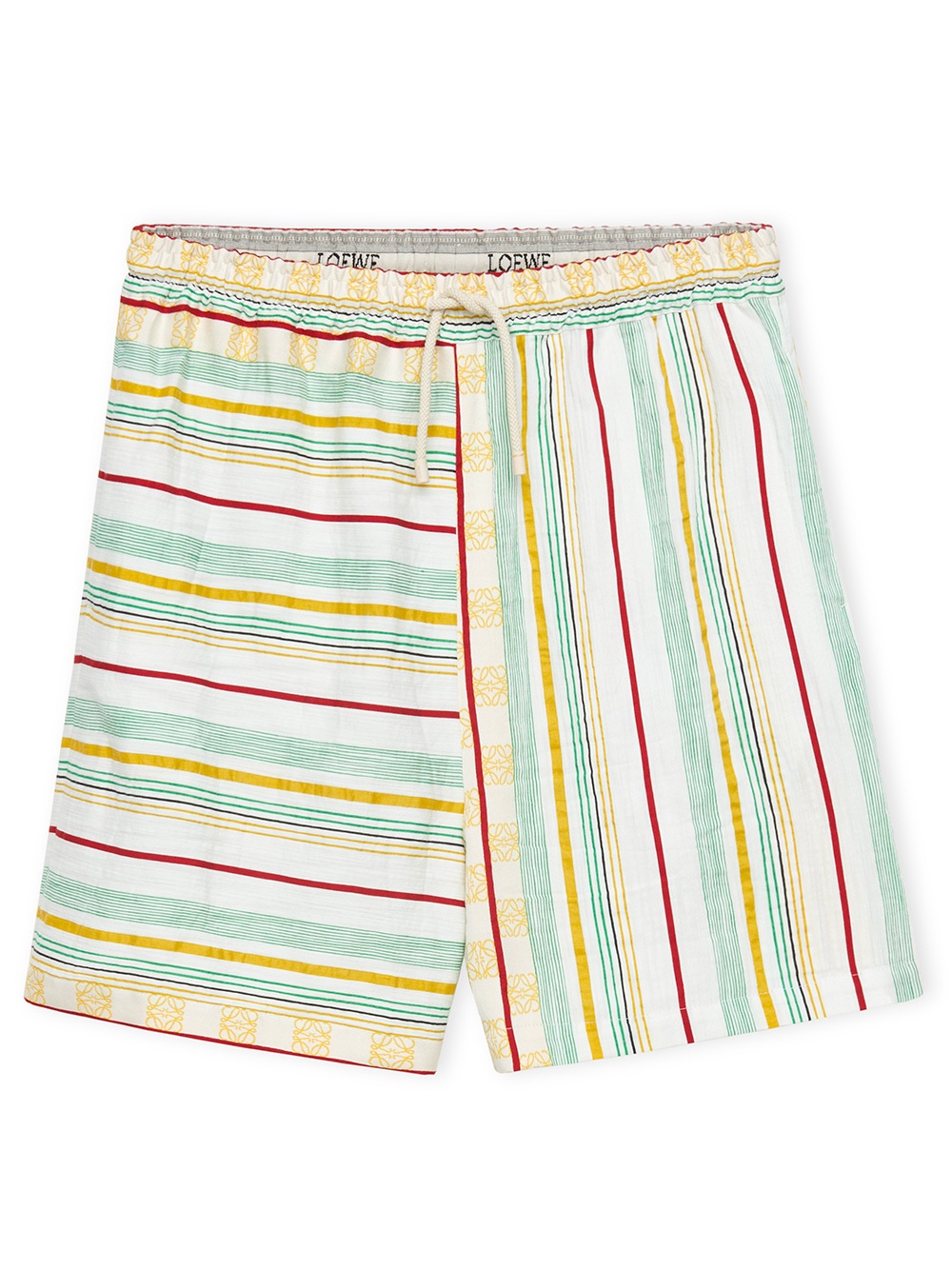 LOEWE PAULA'S IBIZA - Striped Drawstring Shorts