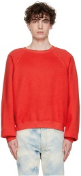 SEEKINGS Red Raglan Sweatshirt
