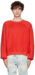 SEEKINGS Red Raglan Sweatshirt