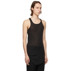 Rick Owens Black Basic Tank Top