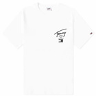 Tommy Jeans Men's Classic Spray T-Shirt in White