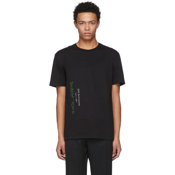 Raf Simons Black Joy Division T-Shirt