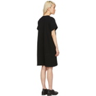 Chimala Black French Terry Dress