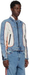 Diesel Blue D-Blink Denim Jacket