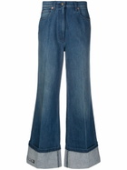 GUCCI - Flare Leg Denim Cotton Jeans
