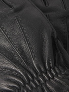 Dents - Edington Cashmere-Lined Leather Gloves - Black