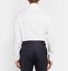 Thom Sweeney - White Slim-Fit Button-Down Collar Cotton-Poplin Shirt - Men - White