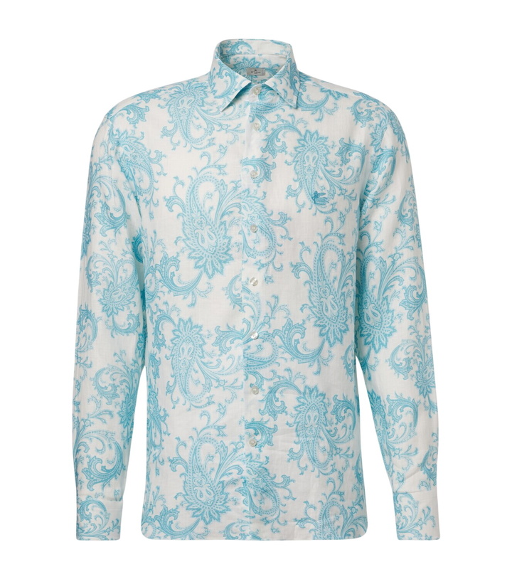 Photo: Etro Paisley linen shirt