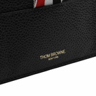 Thom Browne Men's 4 Bar Card Holder in Dark Grey