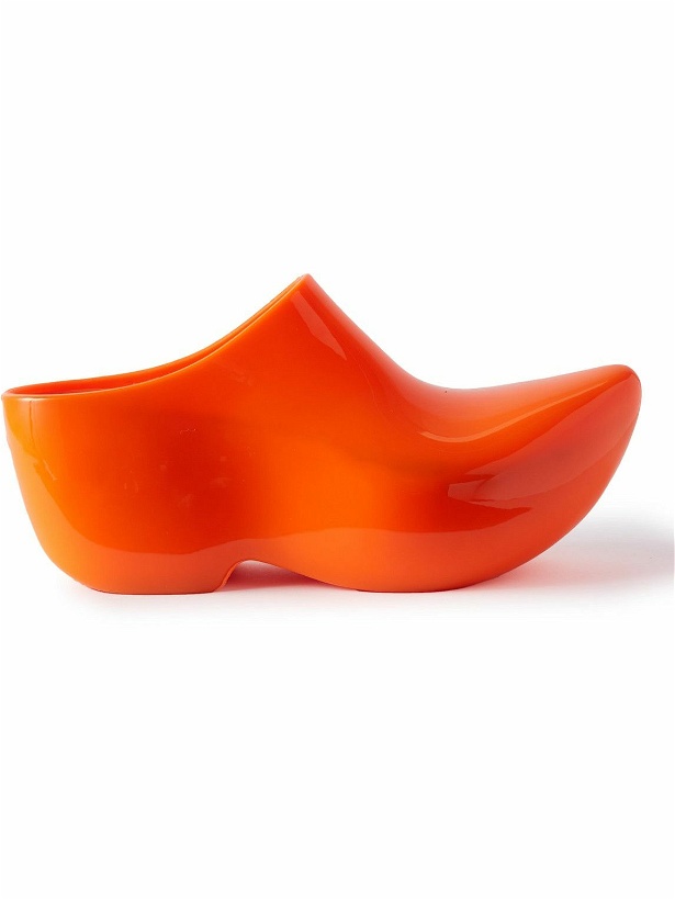 Photo: Balenciaga - Technoclog Rubber Clogs - Orange