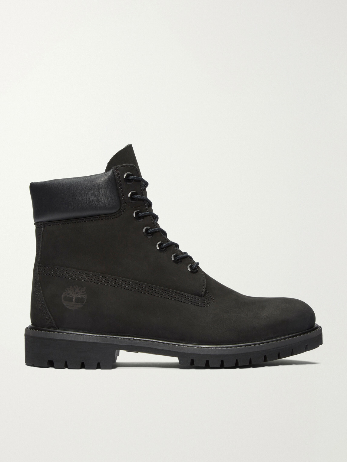 Timberland - Premium 6-Inch Nubuck Lace-Up Boots - Black