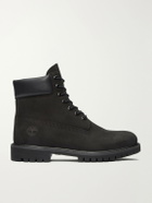 Timberland - Premium 6-Inch Nubuck Lace-Up Boots - Black