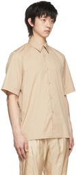 Dries Van Noten Beige Cotton Shirt