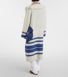 Dorothee Schumacher Poppy Garden fringed jacquard coat