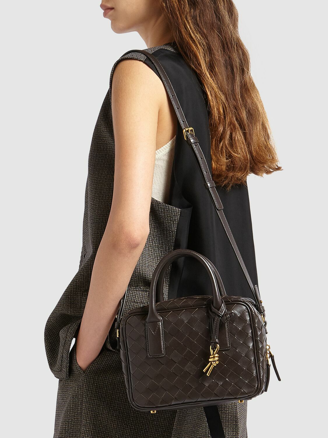 BOTTEGA VENETA - Small Getaway Leather Top Handle Bag