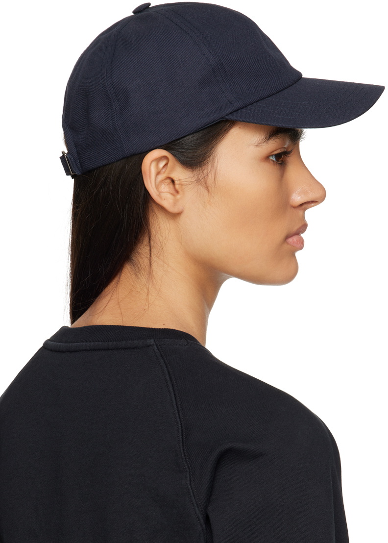 Maison Kitsuné Navy Tricolor Fox Cap Maison Kitsune