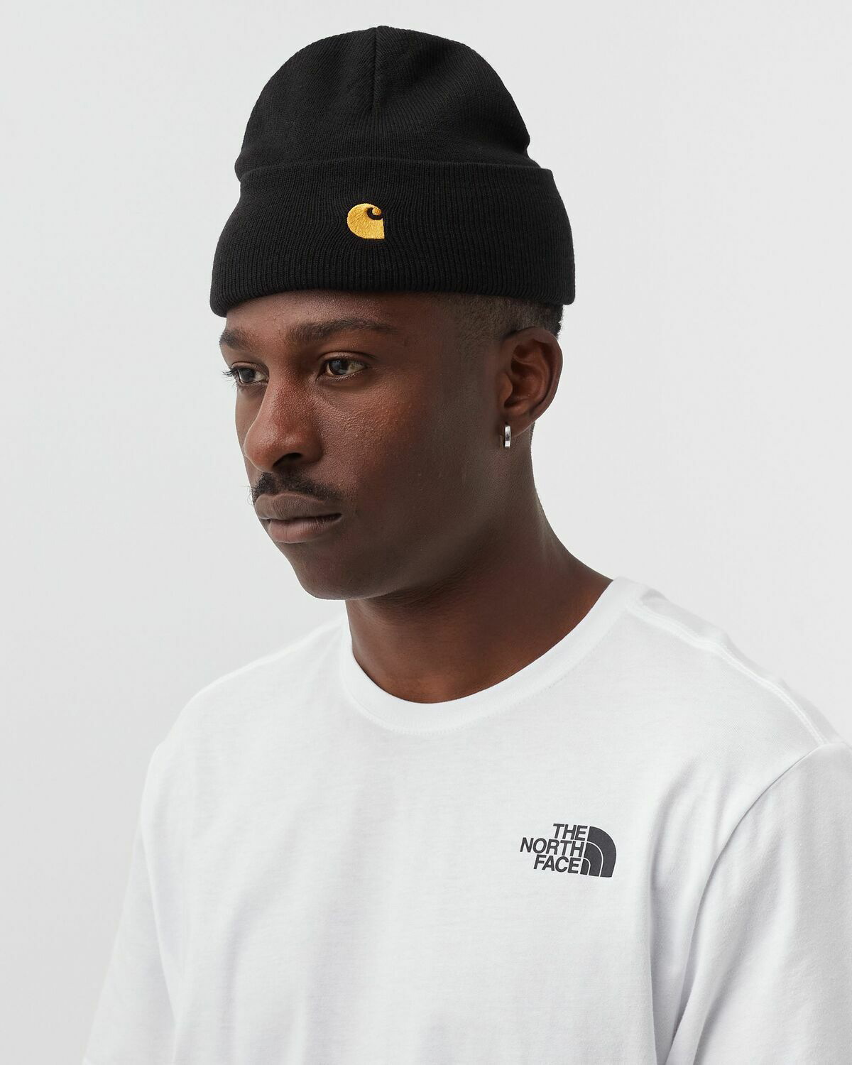 Grey Carhartt WIP Chase Beanie