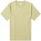 Acne Studios Men's Extorr Pocket Pink Label T-Shirt in Pale Green