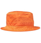 Palm Angels - Logo-Appliquéd Shell Bucket Hat - Orange