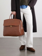 Bleu de Chauffe - Zoom Full-Grain Leather Weekend Bag