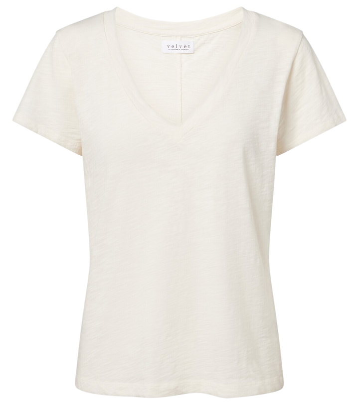 Photo: Velvet Lilith cotton jersey T-shirt