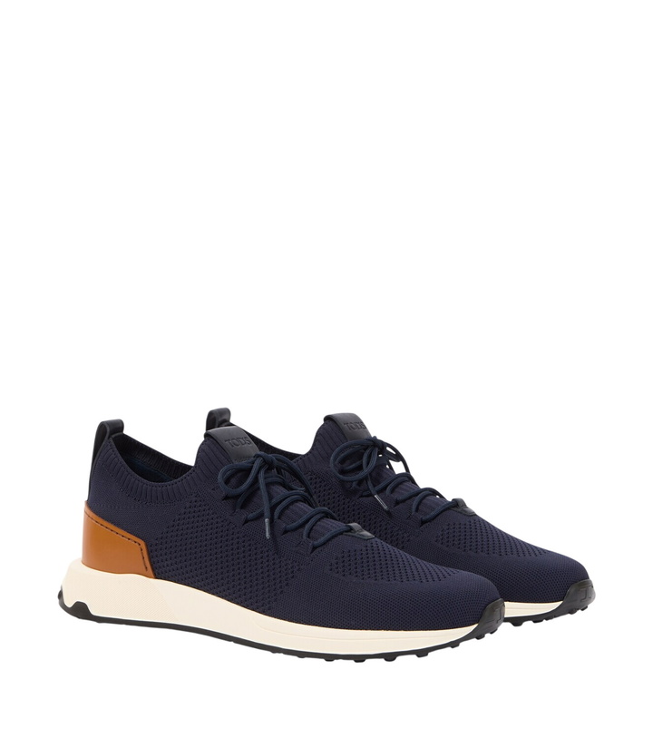 Photo: Tod's Calzino leather-trimmed sneakers