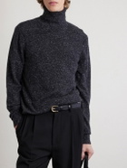 Dunhill - Cashmere-Blend Rollneck Sweater - Black