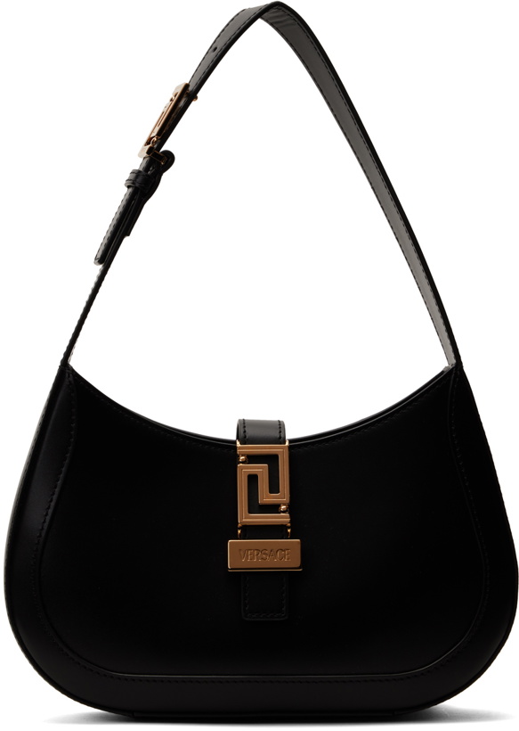 Photo: Versace Black Greca Goddess Small Bag
