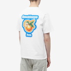 Casablanca Men's Radiating Orange T-Shirt in White