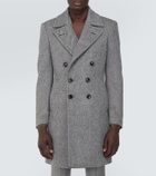 Tom Ford Virgin wool mouliné coat