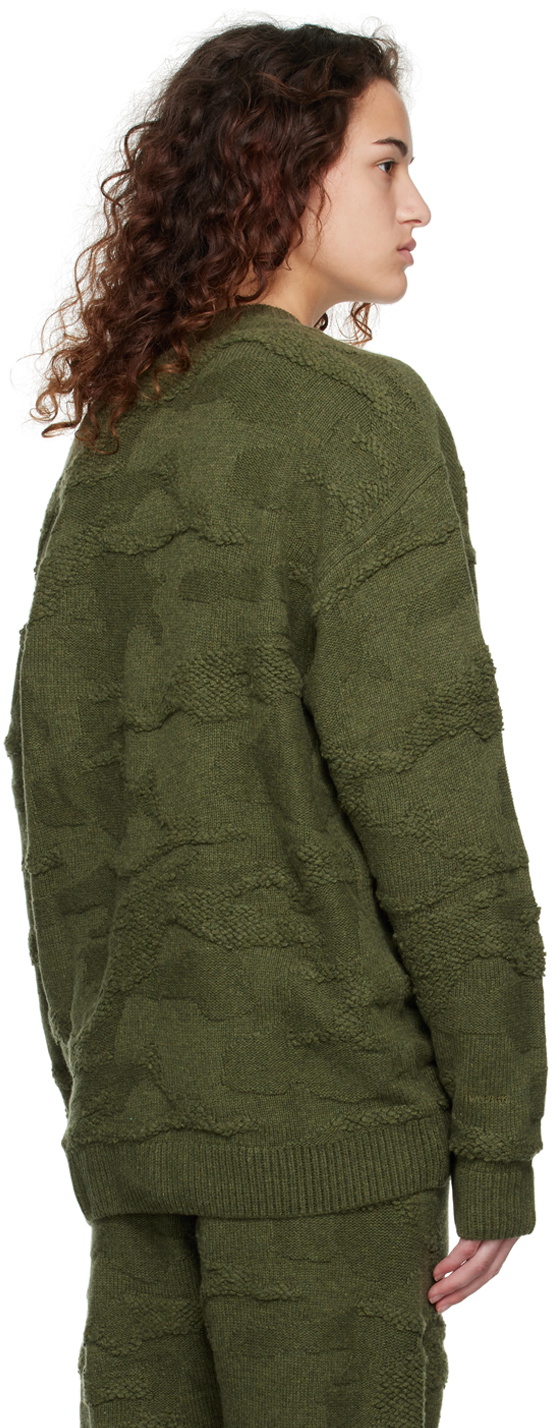 adidas x IVY PARK Khaki Jacquard Sweater