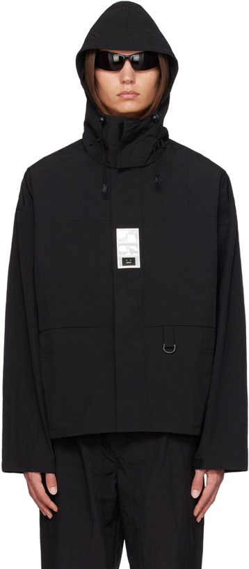 Photo: Acne Studios Black Hooded Jacket