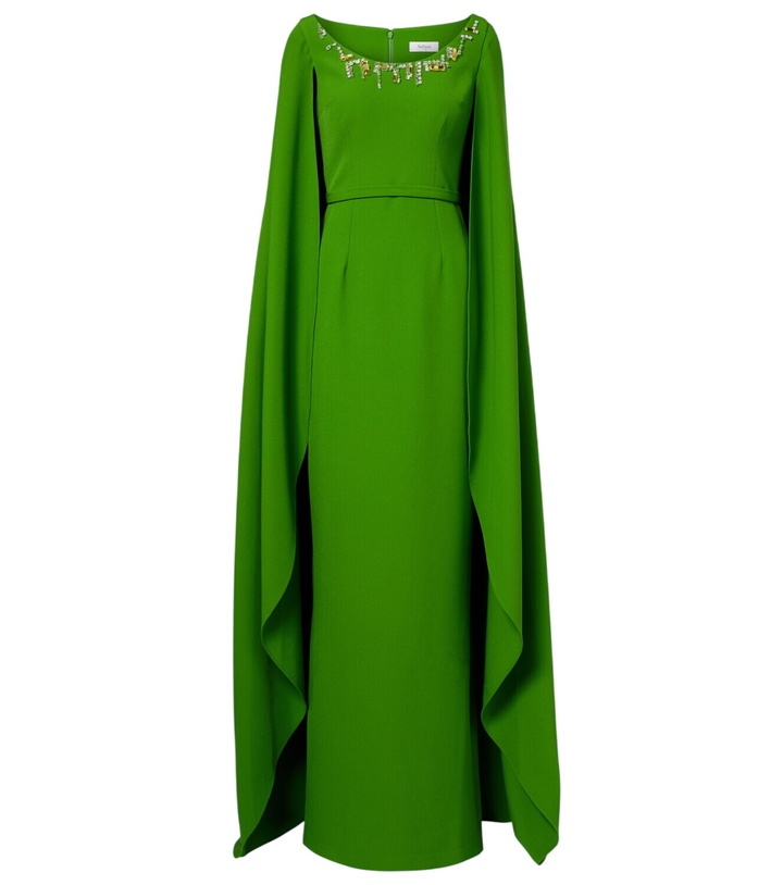Photo: Safiyaa Agata embellished crêpe gown