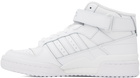 adidas Originals White Forum Sneakers