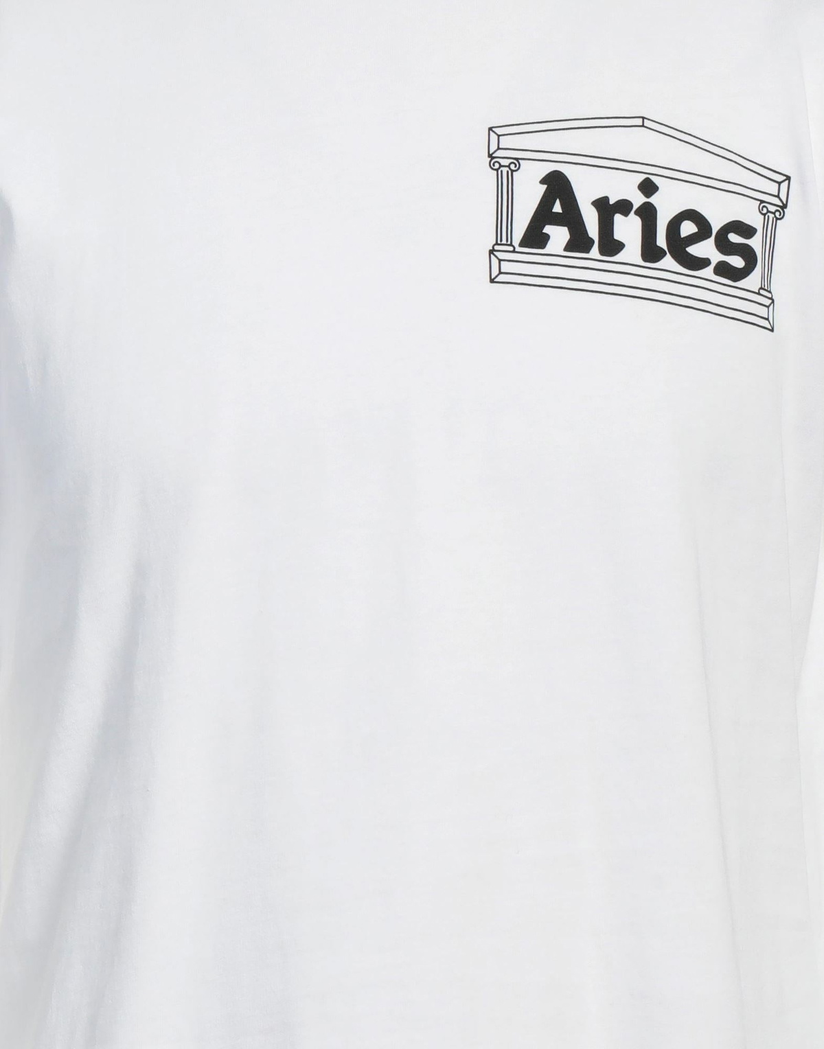 Aries Mens T-shirt in White