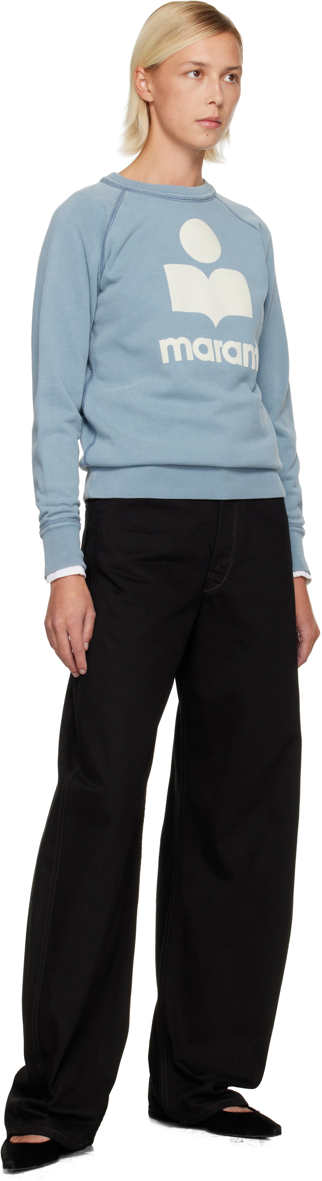 Isabel Marant Etoile Blue Millyny Sweatshirt