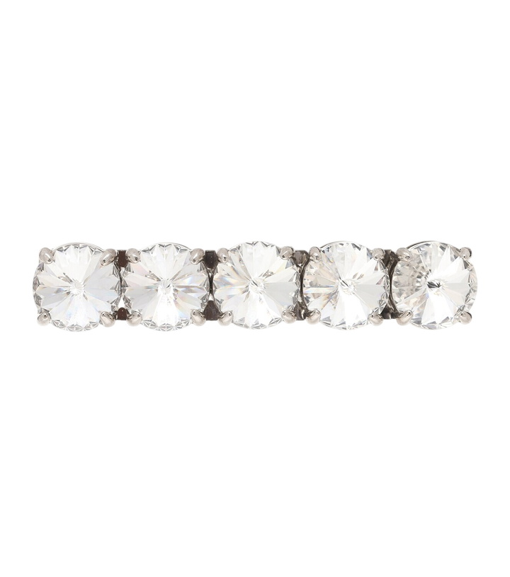Photo: Miu Miu Crystal-embellished barrette