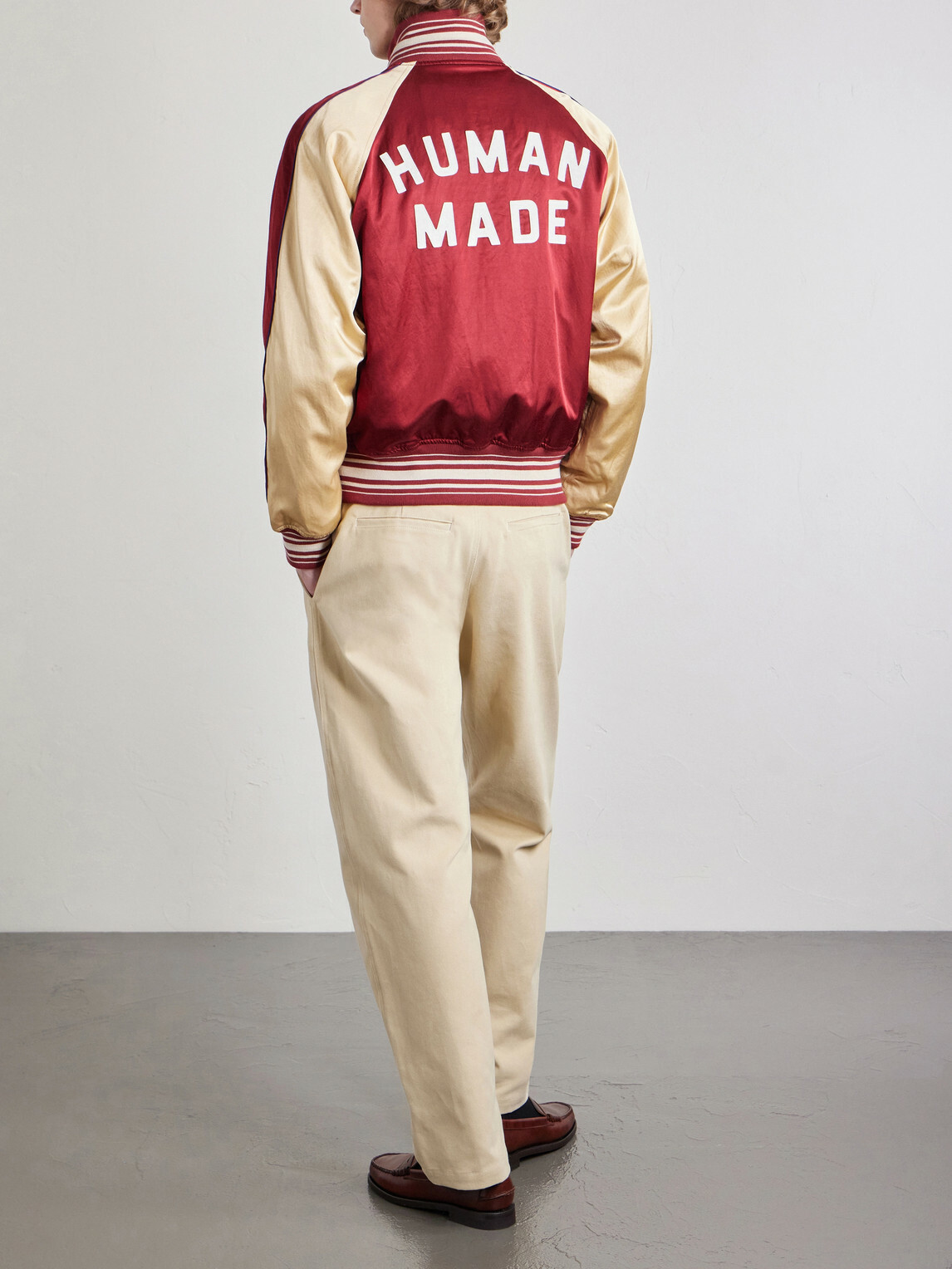 Human Made - Reversible Logo-Appliquéd Cotton-Blend Satin Bomber Jacket - Red