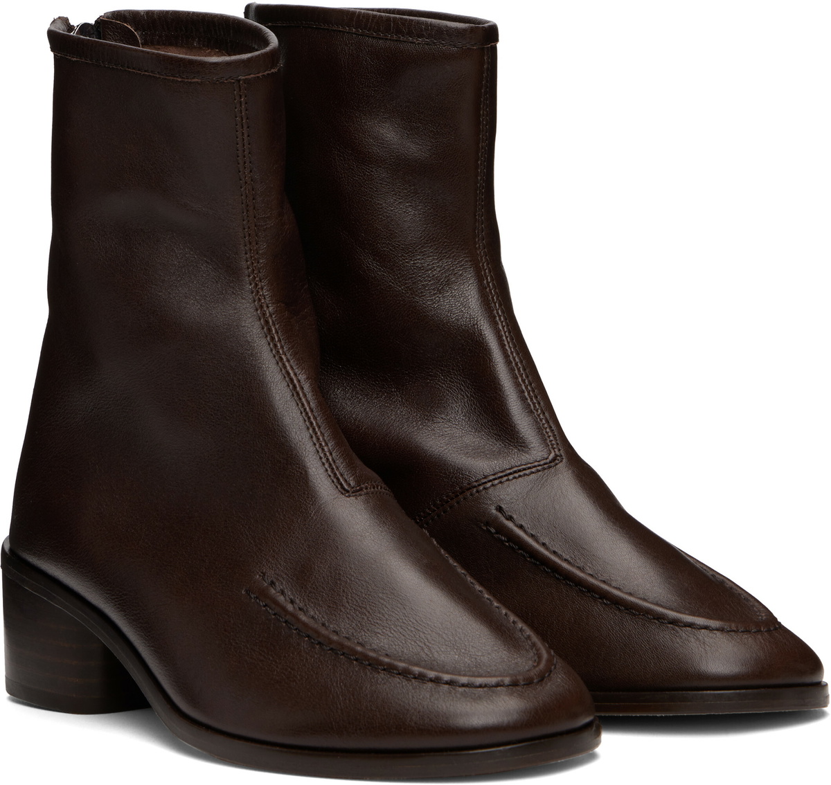 HEREU Brown Juliol Heeled Boots