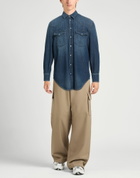 Dondup Mens Denim shirt in Blue