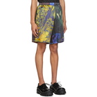 Ottolinger Multicolor Lucie Stahl Edition Silk Print Shorts