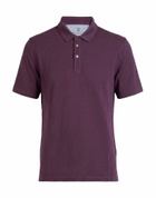 Brunello Cucinelli Mens Polo shirt Plum