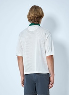Metalwood Quarter Zip Jersey Polo Shirt