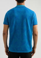 Vivienne Westwood Orb-jacquard Cotton Polo Shirt Blue