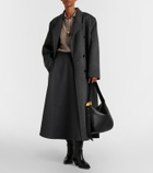 Amanu Zambia leather shoulder bag